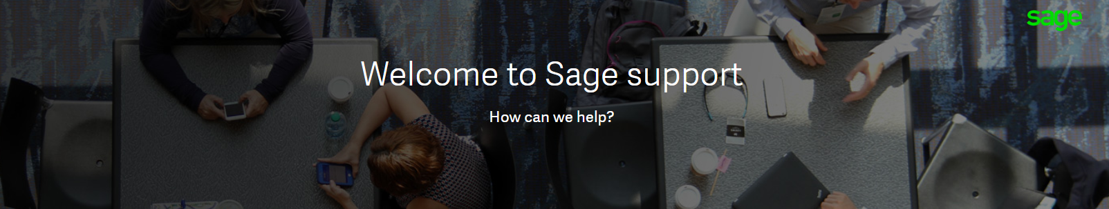 Welcome to Sage support